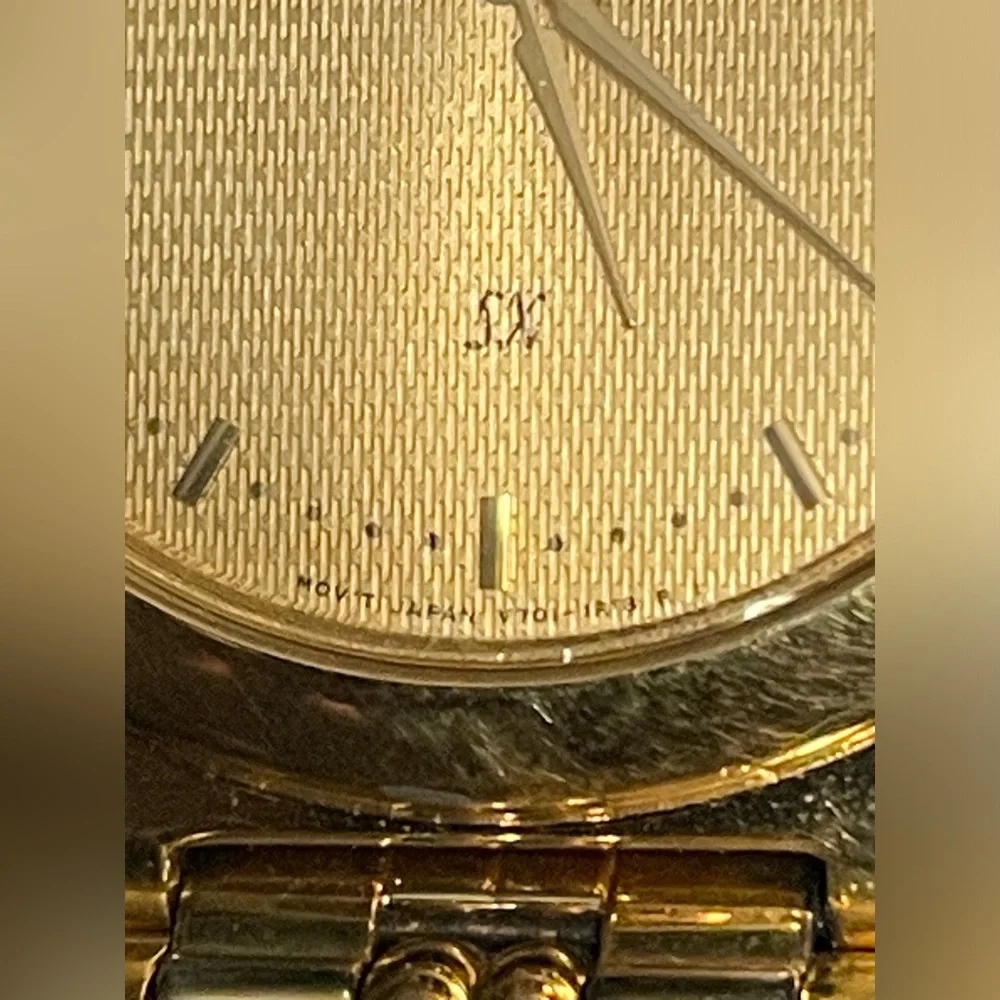 Seiko Gold Tone Men's Dress Watch